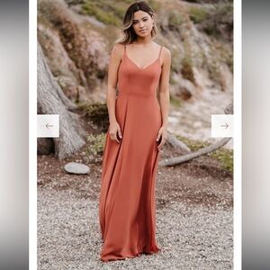 Allure Bridesmaid Smokey Blue Dress